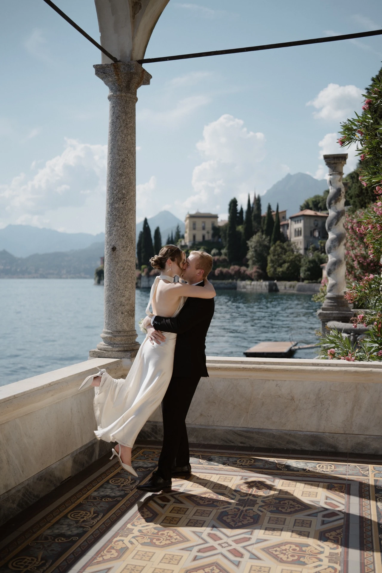 Elegant couple portrait